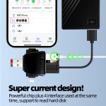 7-in-1-Kartenleser USB + Typ-C + 8-polig + TF-Karte + SD-Karte + Kopfhöreradapter – Bild 4