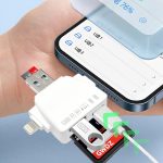 7-in-1-Kartenleser USB + Typ-C + 8-polig + TF-Karte + SD-Karte + Kopfhöreradapter – Bild 10