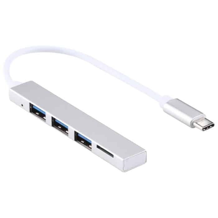T-818 TF + 3 x USB 3.0 auf USB-C / Typ-C HUB-Adapter – Bild 2