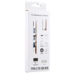 T-818 TF + 3 x USB 3.0 auf USB-C / Typ-C HUB-Adapter – Bild 5