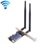 EDUP EP-9620 2 in 1 AC1200 Mbit / s 2,4 GHz & 5,8 GHz Dualband PCI-E 2 Antenne WiFi Adapter Externe Netzwerkkarte + Bluetooth