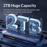 Orico M2VG01-C3 RGB M.2 NVME SSD-Gehäuse – Bild 7