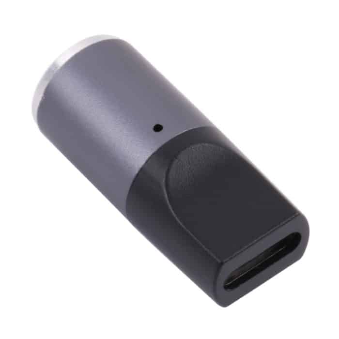 USB-C / Typ-C-weibliche bis 8-pin-magnetische DC-Rundkopf-freier Steckerladadapter – Bild 2