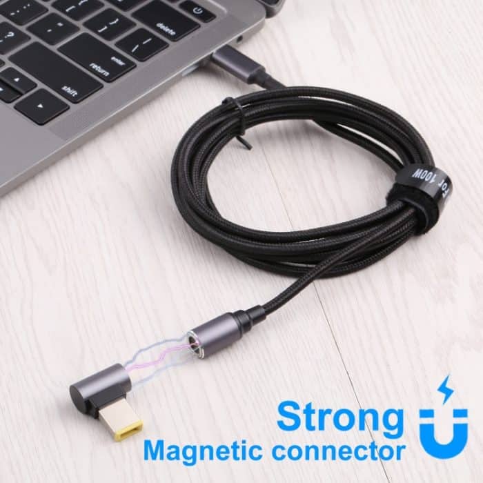 USB-C / Typ-C-weibliche bis 8-pin-magnetische DC-Rundkopf-freier Steckerladadapter – Bild 6
