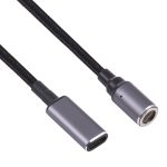 USB-C / Typ-C-weibliche bis 8-polige magnetische DC-Rundkopf-freies Plug-Ladeadapterkabel – Bild 2