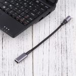 USB-C / Typ-C-weibliche bis 8-polige magnetische DC-Rundkopf-freies Plug-Ladeadapterkabel – Bild 4