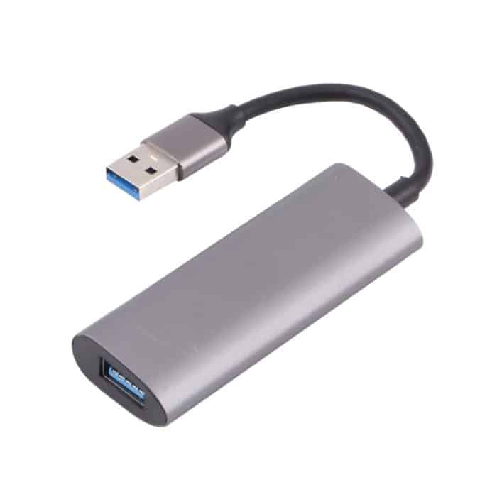 U-811 4 in 1 USB 3,0 bis 3 USB 3.0 + USB-C / Typ-C-Anschlüsse Hub-Dockingstation – Bild 2