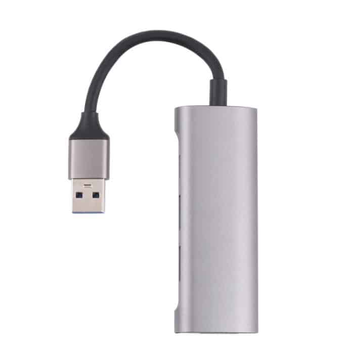 U-811 4 in 1 USB 3,0 bis 3 USB 3.0 + USB-C / Typ-C-Anschlüsse Hub-Dockingstation – Bild 3