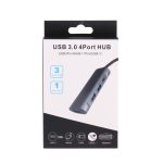 U-811 4 in 1 USB 3,0 bis 3 USB 3.0 + USB-C / Typ-C-Anschlüsse Hub-Dockingstation – Bild 6