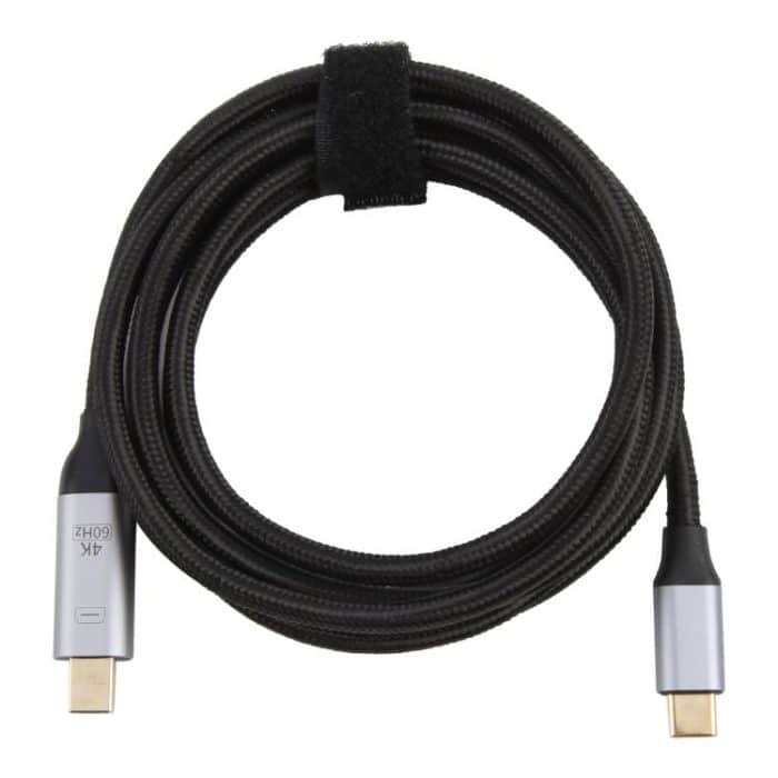 USB-C / Typ-C-Stecker auf 4K 60Hz Mini DP-Stecker-Adapterkabel, Länge: 1,8m – Bild 2