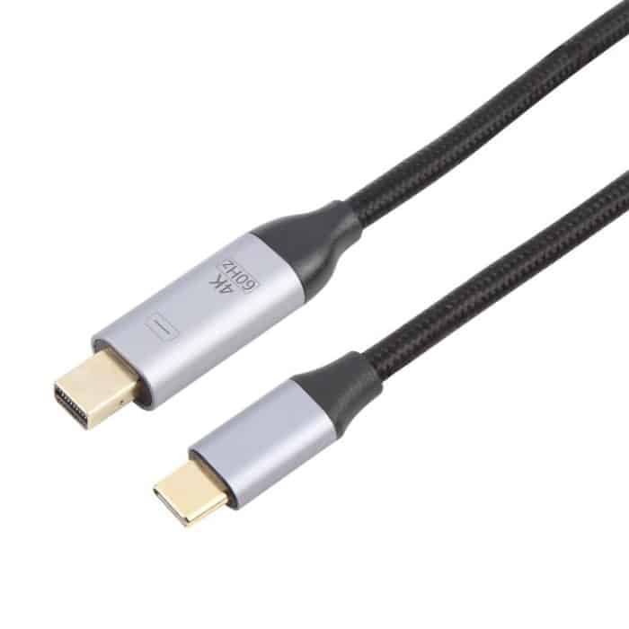 USB-C / Typ-C-Stecker auf 4K 60Hz Mini DP-Stecker-Adapterkabel, Länge: 1,8m – Bild 3