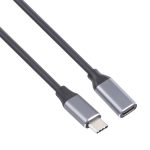 USB-C / Typ-C-Stecker an USB-C / Typ-C-weibliches Adapterkabel, Kabellänge: 50 cm – Bild 3