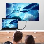 USB-C / Typ-C-Stecker an USB-C / Typ-C-weibliches Adapterkabel, Kabellänge: 1m – Bild 7