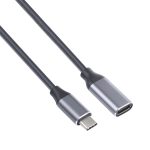 USB-C / Typ-C-Stecker an USB-C / Typ-C-weibliches Adapterkabel, Kabellänge: 25cm – Bild 3