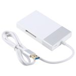 6-in-1-Multifunktions-Dual-USB 3.0 + XQD + CF + TF + SD-Kartenleser, 6 In 1 (Silver), 6 In 1 – Bild 3