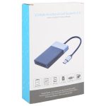 6-in-1-Multifunktions-Dual-USB 3.0 + XQD + CF + TF + SD-Kartenleser, 6 In 1 (Silver), 6 In 1 – Bild 4