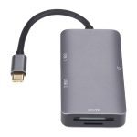 5 In 1 Dual USB 3.0 + CF + TF + SD Multifunktions-USB-C-OTG-Kartenleser – Bild 3
