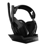 Logitech Astro A50 Multifunktions-Basisstation Drahtloses Gaming-Headset-Mikrofon, integrierte USB-Soundkarte