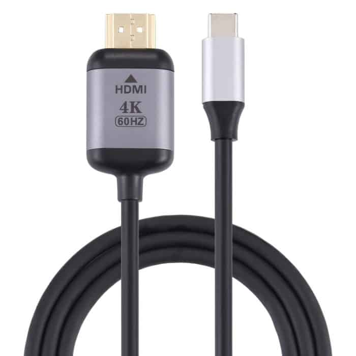 4K 60Hz Typ-C / USB-C-Stecker auf HDMI-Stecker Adapterkabel, Länge: 1,8 m – Bild 1