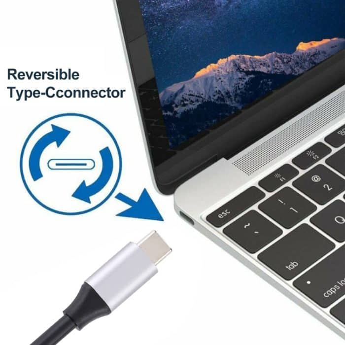 4K 60Hz Typ-C / USB-C-Stecker auf HDMI-Stecker Adapterkabel, Länge: 1,8 m – Bild 5