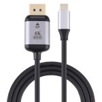 4K 60Hz Typ-C / USB-C-Stecker auf DP-Stecker Adapterkabel, Länge: 1,8 m