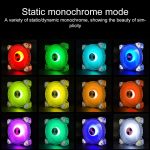 COOLMOON RGB-Lüfter, 120 mm PWM 6PIN S1 ARGB-Lüfter – Bild 5