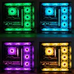 COOLMOON RGB-Lüfter, 120 mm PWM 6PIN S1 ARGB-Lüfter – Bild 7