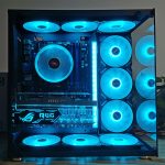 COOLMOON 12 Einfarbige RGB-Lichter Fernbedienung Kühler Computergehäusekühler, CM-JOY-B – Bild 8