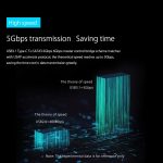 ORICO DS200U3 3,5 Zoll 2 Bay magnetisches USB 3.0-Festplattengehäuse mit blauer LED-Anzeige, USB 3.0 – Bild 7