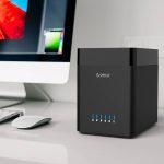 ORICO DS500C3 3,5-Zoll-5-Bay-Magnet-USB-C / Typ-C-Festplattengehäuse mit blauer LED-Anzeige