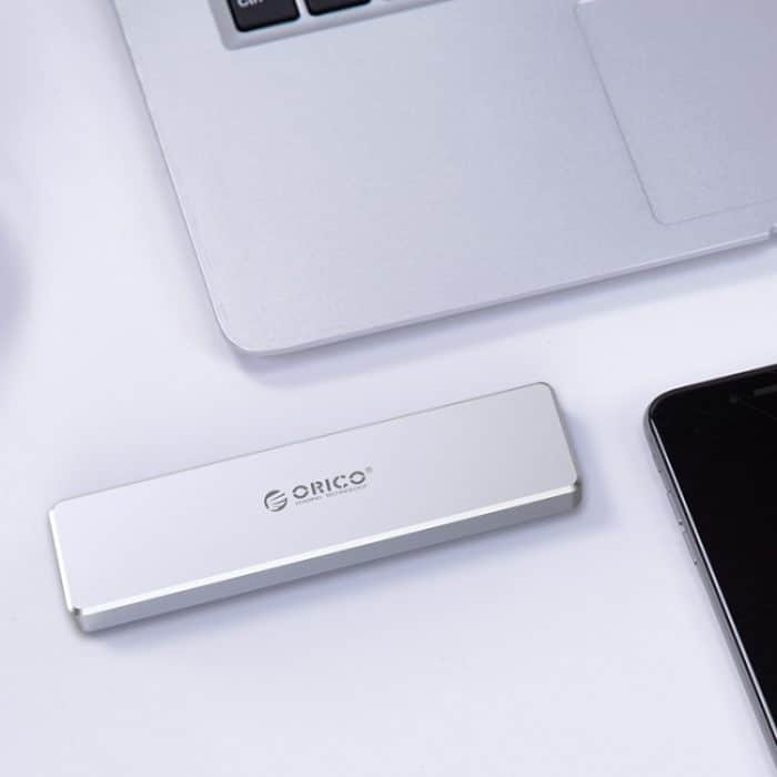 ORICO PCM2-C3 M.2 M-Key zu USB 3.1 Gen2 USB-C/Typ-C Push-Top-Solid-State-Laufwerksgehäuse, maximale Unterstützungskapazität: 2 TB – Bild 2