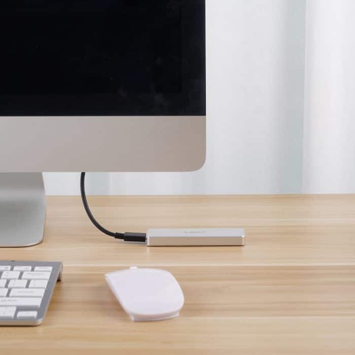 ORICO PVM2-C3 M.2 M-Schlüssel zu USB 3.1 Gen2 USB-C / Typ C Flip-Solid-State-Laufwerkgehäuse, maximale Unterstützungskapazität: 2 TB – Bild 7