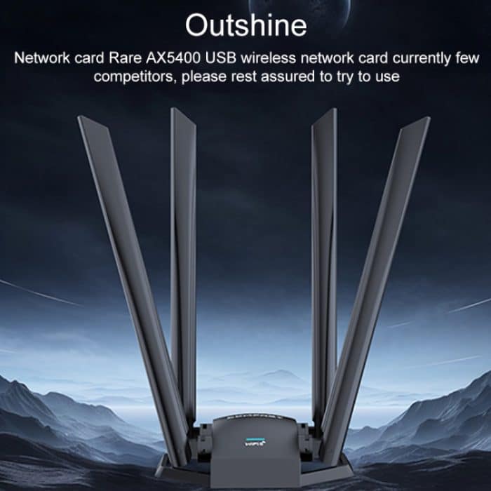 COMFAST CF-975AX 5400 Mbit/s USB3.0 WiFi6 Dual Frequency Free Drive Netzwerkkarte – Bild 8