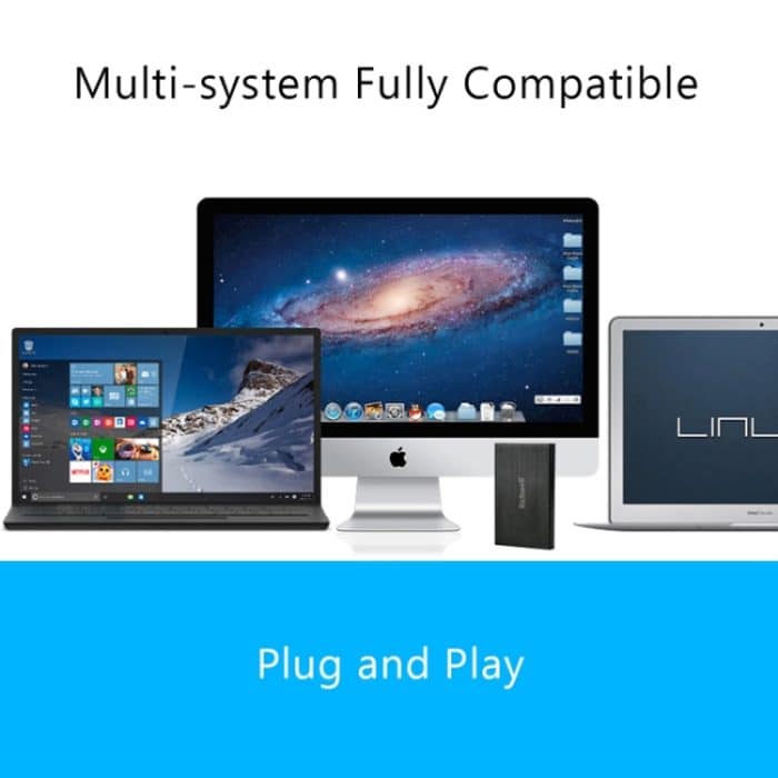 Richwell SATA R23-SATA-2TB 2 TB mobile Festplatte mit 2,5-Zoll-USB3.0-Schnittstelle, 2TB – Bild 10