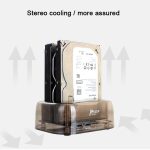 2,5 / 3,5-Zoll-USB3.0-Dual-SATA-Festplattengehäuse mit HUB- und OTB-Funktion, maximale Unterstützungskapazität: 16 TB – Bild 11
