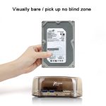 2,5 / 3,5-Zoll-USB3.0-Dual-SATA-Festplattengehäuse mit HUB- und OTB-Funktion, maximale Unterstützungskapazität: 16 TB – Bild 10