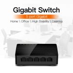 Tenda SG105 Mini 5 Ports 1000 Mpbs Schneller Gigabit-Ethernet-Netzwerk-Switch LAN HUB – Bild 5