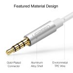 Ugreen 3,5 mm Stecker auf 2 x 3,5 mm Buchse Adapterkabel 2 in 1 Mikrofon + Kopfhörer-Splitter-Kabelkonverter – Bild 3