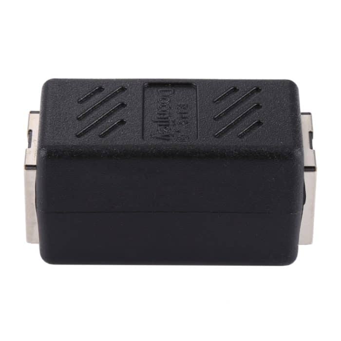 Crystal Network Straight Through Head-Line-Anschlusspaar, Anschlussbuchse auf Doppelkopf-RJ45-Schnittstellenverlängerungsgerät, 2 Ports – Bild 4