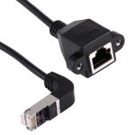 30 cm RJ45-Stecker auf RJ45-LAN-Verlängerungskabel gebogen – Bild 4