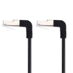 1 m RJ45-Stecker nach unten gebogen auf RJ45-Stecker nach unten gebogen Netzwerk-LAN-Kabel – Bild 3