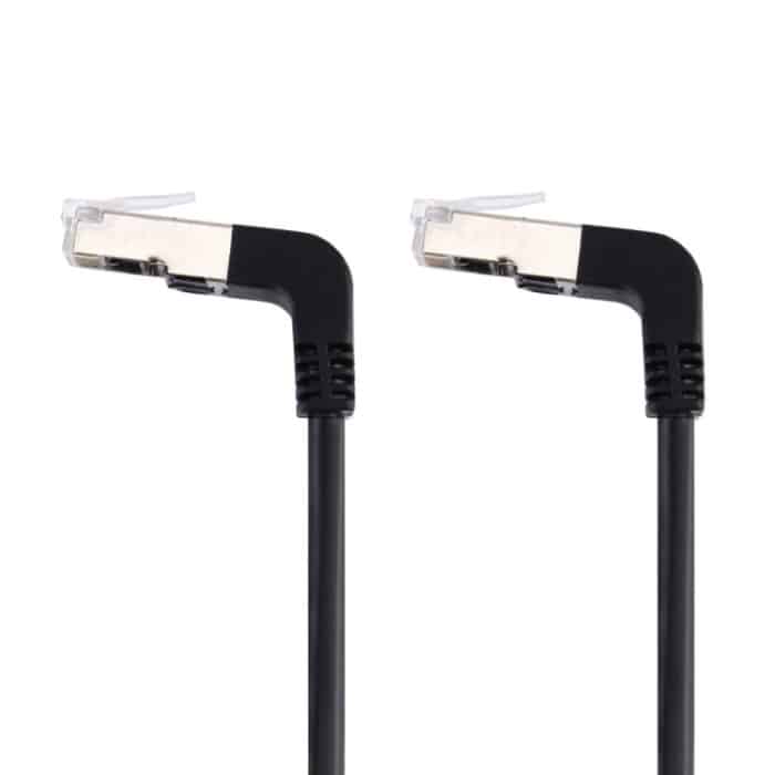 1 m RJ45-Stecker nach oben gebogen bis RJ45-Stecker nach oben gebogen Netzwerk-LAN-Kabel – Bild 3