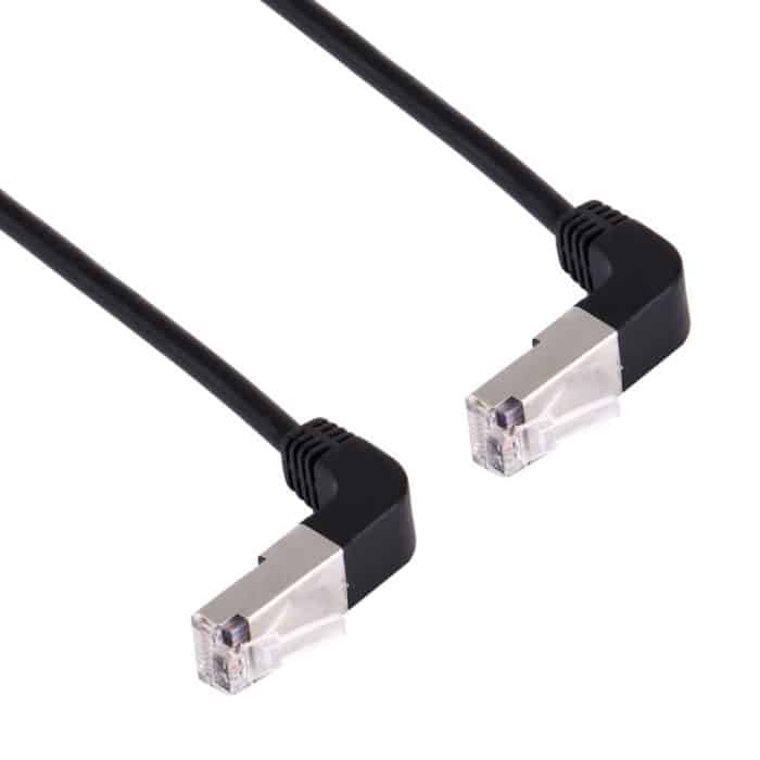 1 m RJ45-Stecker nach oben gebogen bis RJ45-Stecker nach oben gebogen Netzwerk-LAN-Kabel – Bild 4