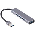 3019 4 x USB 3.0 auf USB 3.0 HUB-Adapter aus Aluminiumlegierung mit LED-Anzeige – Bild 2