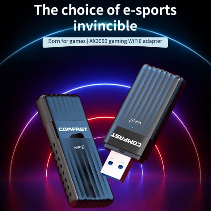COMFAST CF-970 AX 3000 Mbit/s Dualband-Wireless-Netzwerkkarte WiFi 6 USB-Adapter – Bild 4