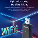 COMFAST CF-970 AX 3000 Mbit/s Dualband-Wireless-Netzwerkkarte WiFi 6 USB-Adapter – Bild 5