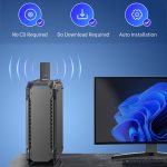 COMFAST CF-970 AX 3000 Mbit/s Dualband-Wireless-Netzwerkkarte WiFi 6 USB-Adapter – Bild 10