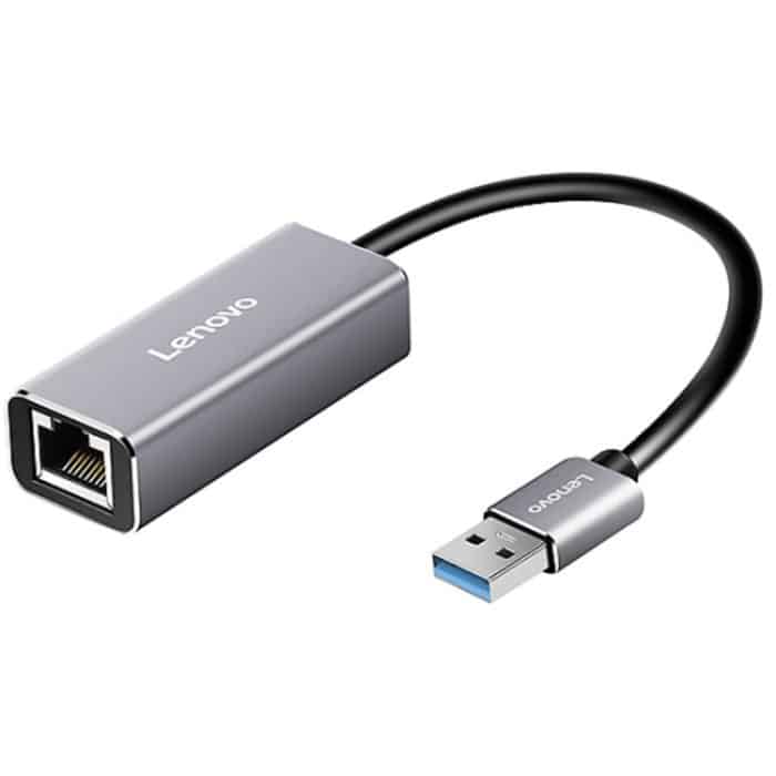 PC8415.jpg Lenovo F1-U01 Typ-C / USB-C-Gigabit-Ethernet-Konverter – Bild 1