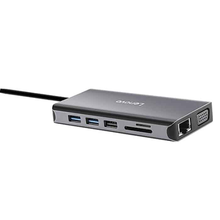 Dockingstation des Lenovo LX0801 Pro Typ C / USB-C-Netzwerkkabel-Schnittstellenkonverters – Bild 3