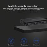 Dockingstation des Lenovo LX0801 Pro Typ C / USB-C-Netzwerkkabel-Schnittstellenkonverters – Bild 10